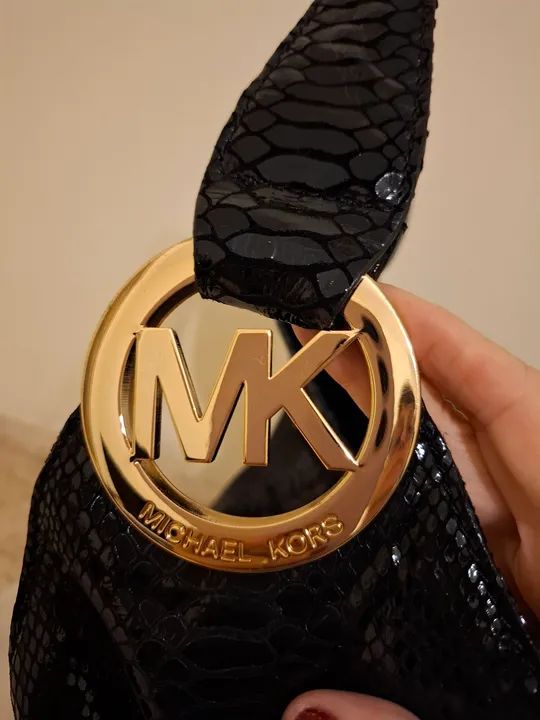 Bolsa MK couro legítimo EUA - Foto 5