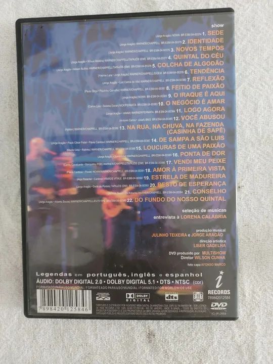 DVD Jorge Aragão  - Foto 2