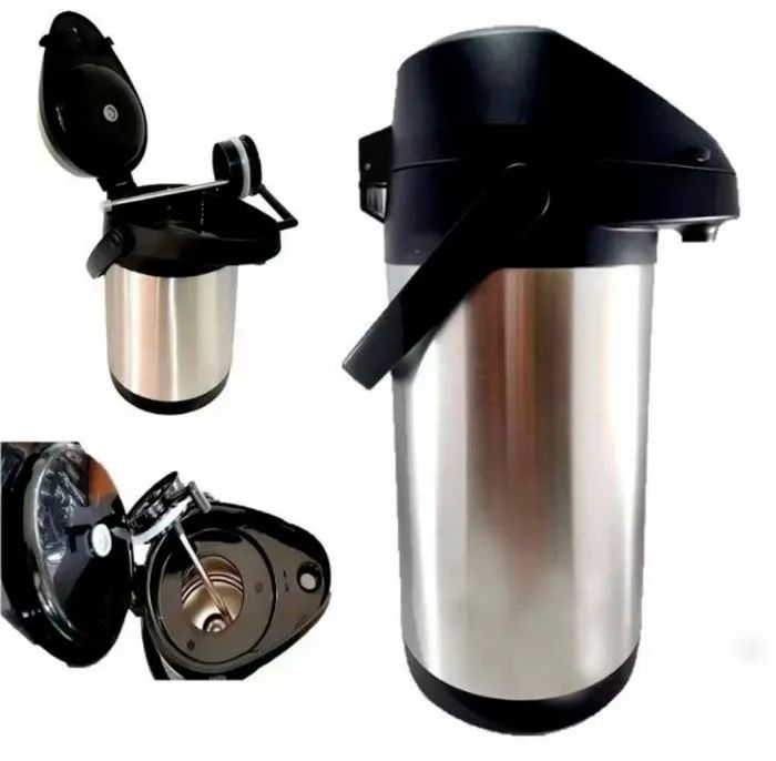 Jarro Térmico Inox 1,8 Litros - Novo - Foto 2
