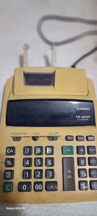 Calculadora Casio FR-2650T 12 Dígitos,decorstivo - Foto 4