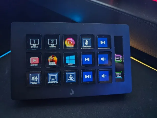 Stream Deck Risemode com nota fiscal e garantia