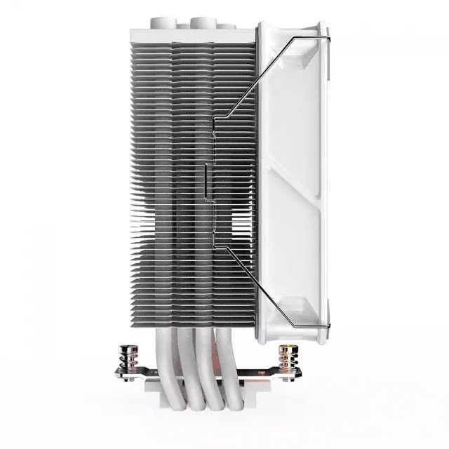 Air Cooler PCYES Frost Pulse White Ghost ARGB 120mm Intel/AMD LGA 1700 | AM5 - WZetta - Foto 5