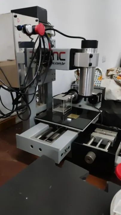 Fresadora 4 Eixos Nova/Zero- Torno Cnc Ourives E Joalheiros - Foto 3