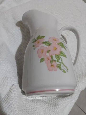 Jarra Antiga Ânfora Grande Porcelana 