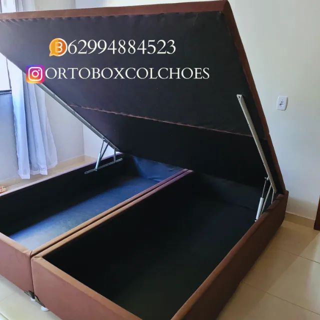 Cama Box Baú Queen size - Foto 4