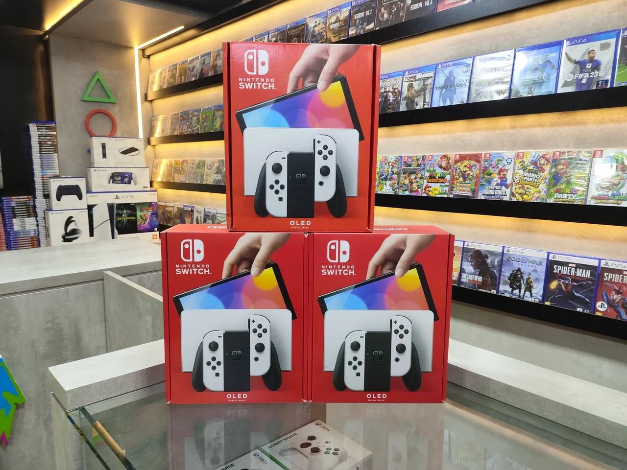 Nintendo Switch OLED - Novo - Lacrado Nacional Loja Física desde 1997 em Curitiba  - Foto 2