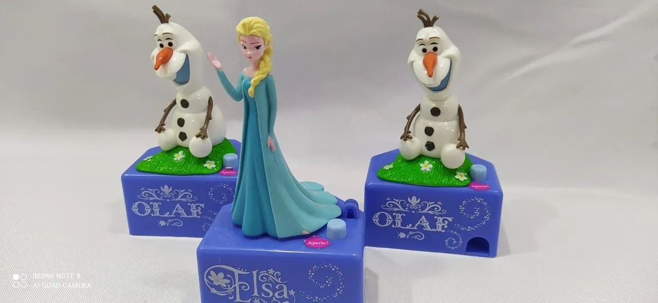 Miniaturas Dispenser Frozen Disney Raridade colecionador  - Foto 2
