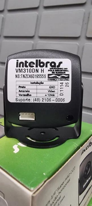 3 minicamera para videoporteiro intelbras vm310DN H - Foto 2