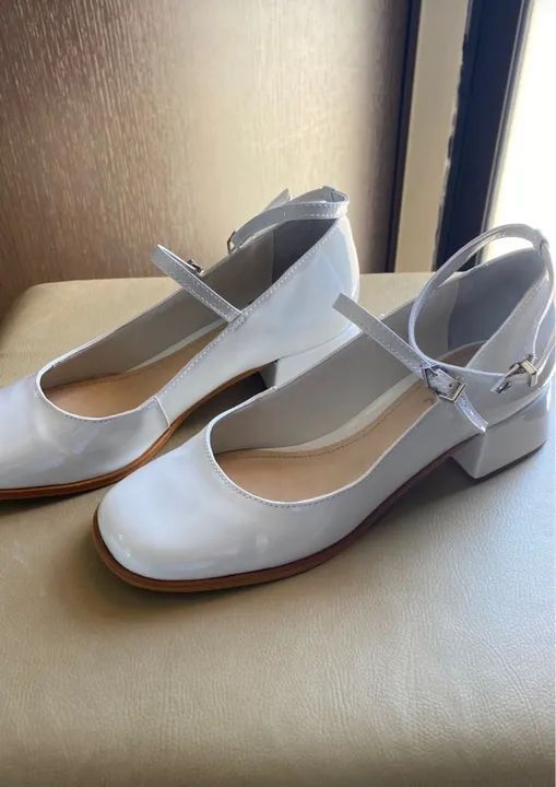 Sapato branco boneca Schutz  - Foto 2