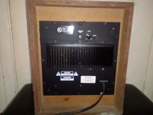 Subwofer ativo (pioneer)ac; 120v  // 60 hz 120w - Foto 5