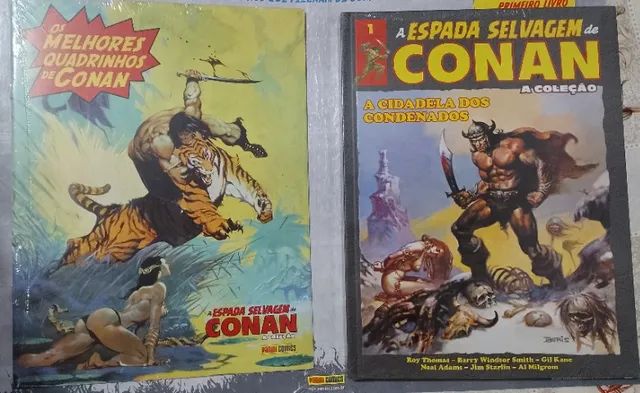A Espada Selvagem de Conan - nº 1 - Salvat - Capa Dura - Nitfort