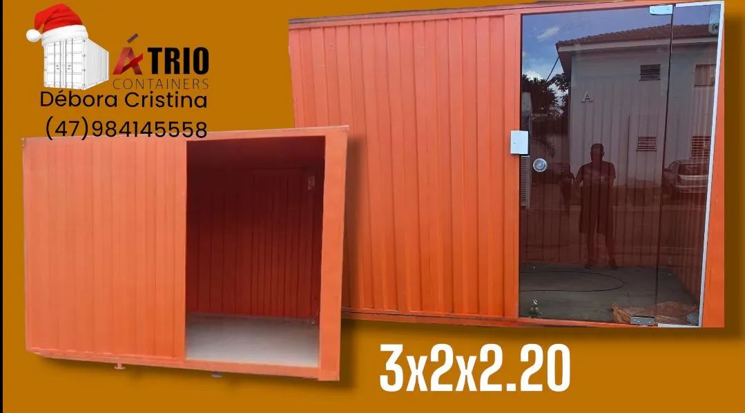 Container mercado desmontável  - Foto 3