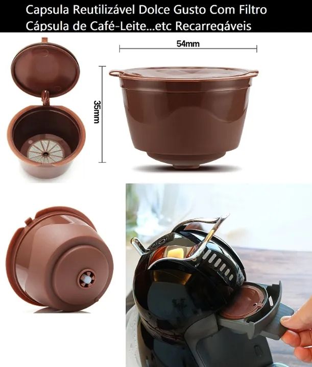 Cafeteira Expresso Capsulas Dolce Gusto PRO Genio Plus+1CX 10Capsulas - Foto 4