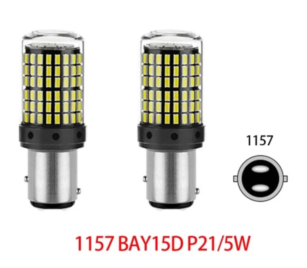 Lâmpada 150 leds para luz de freio e pisca top premium  - Foto 3