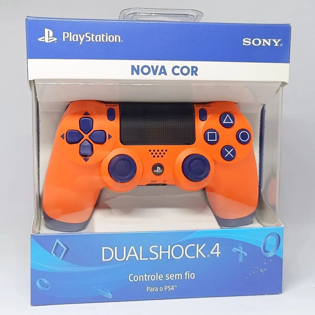 Controle DualShock 4 PS4 - Laranja Limited Edition 