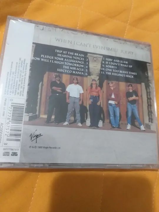 Suicidal Tendencies - When I Can't Even Smile Today (cd lacrado) - Foto 2