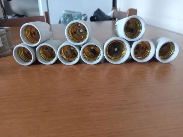 soquete de porcelana 10 un