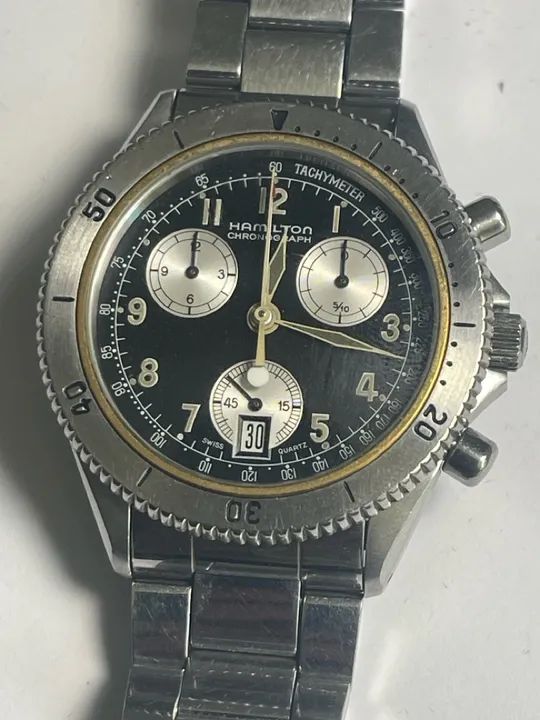 Relógio Hamilton Cronógrafo Masculino - Foto 3