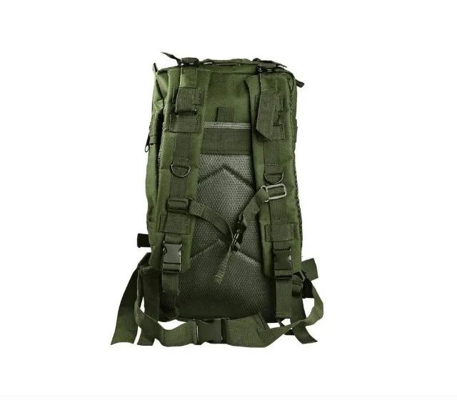 Mochila Tática Militar Assault 30L Verde + Brinde - Foto 5