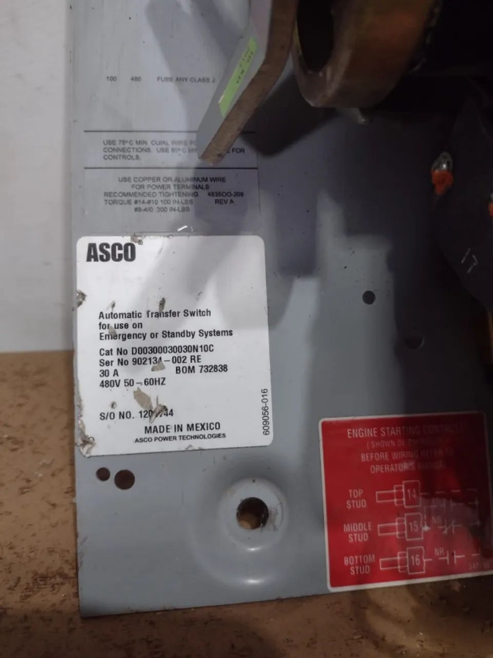 Asco Chave de transferência de amperagem - Foto 2