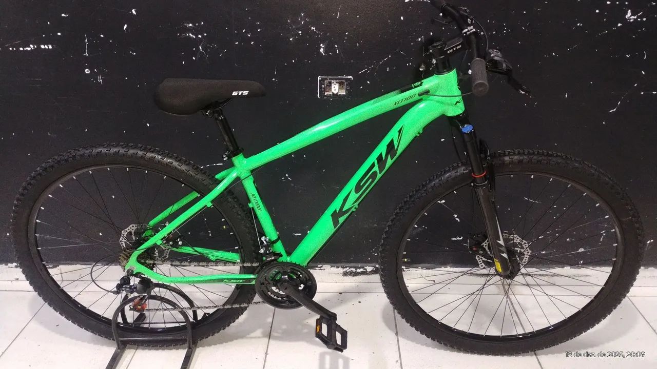 ?29 ksw xlt100 bike nova com garantia e nota
