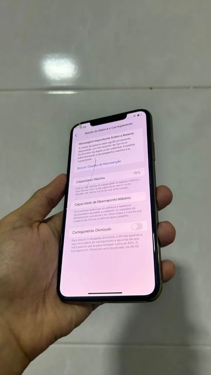 iphone 11 pro max 256gb gold seminovo  - Foto 2