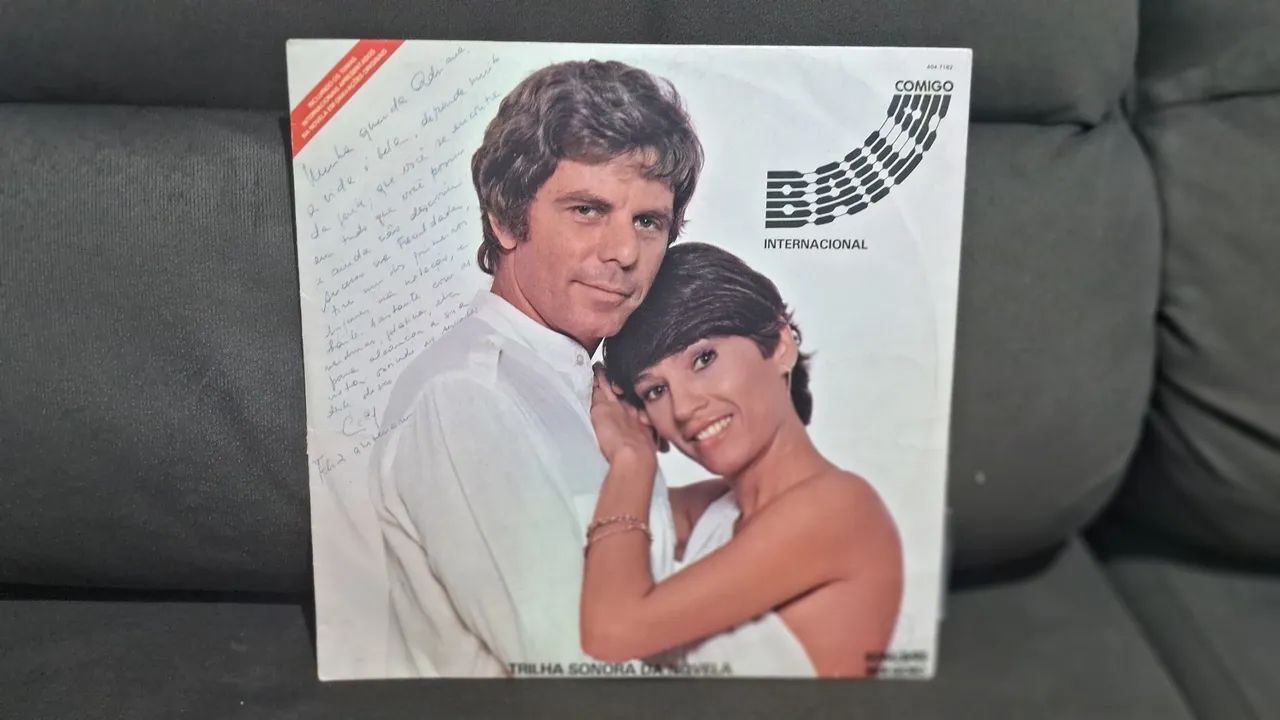Disco de Vinil Trilha Sonora da Novela Internacional - Comigo