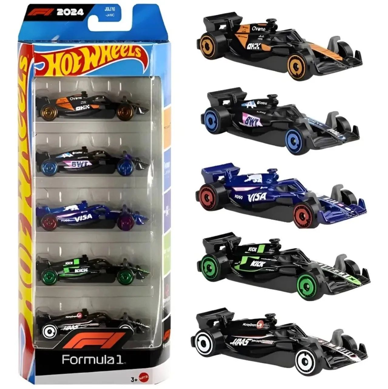 Hotwheels Pack Formula 1 F1