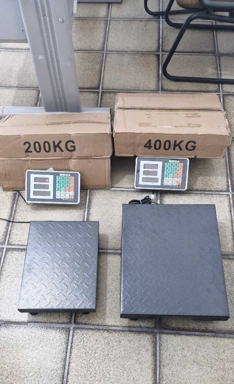 Balança Industrial 200kg e 400kg