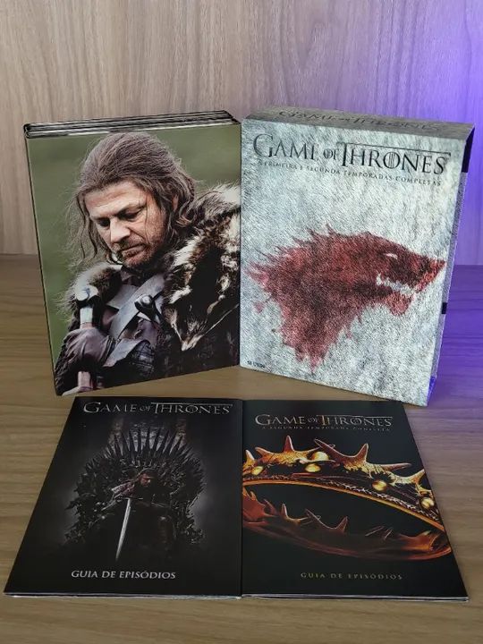Box Game of Thrones temporada 1 e 2 DVD - CDs, DVDs etc - Buritis