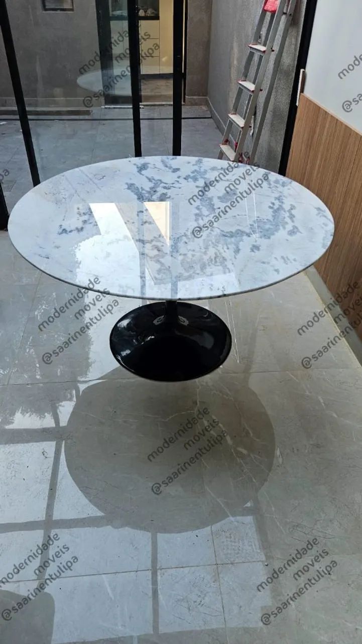 Mesa de Jantar saarimen com tampo 130 Espirito Santo - Foto 2
