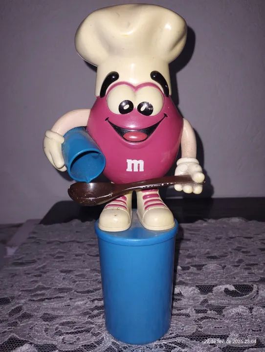 Boneco Dispenser mms cozinheiro  - Foto 3