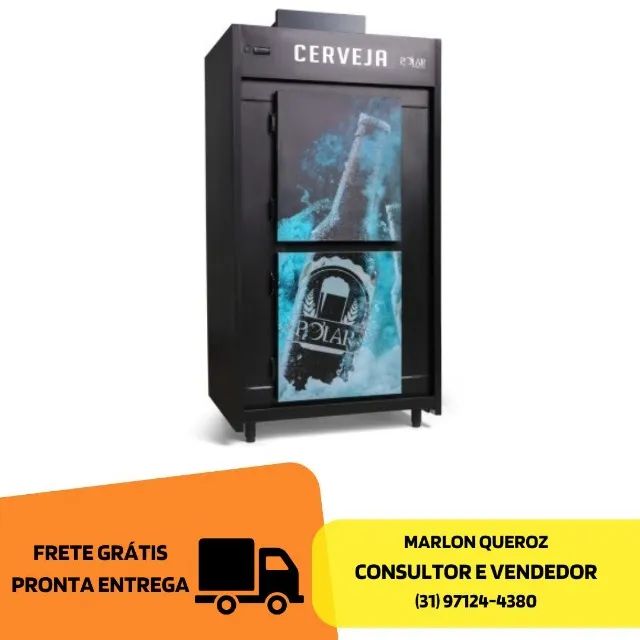 Cervejeira 2 Portas mini Câmara Polar 220v