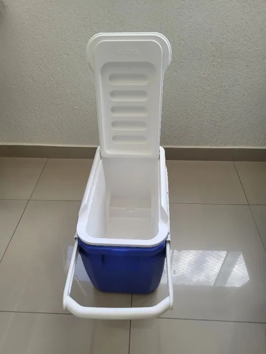 Caixa Térmica Contour Glide 36 Litros Azul - Igloo - Foto 4
