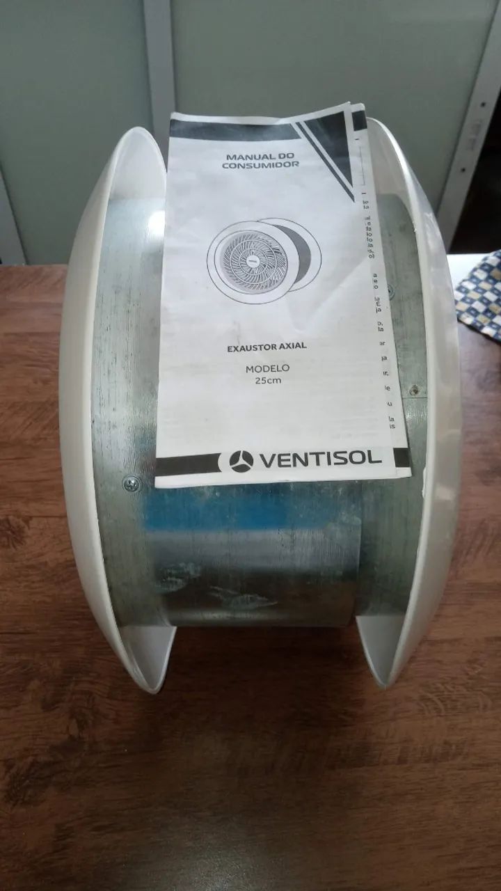 Exaustor de parede 25cm novo!