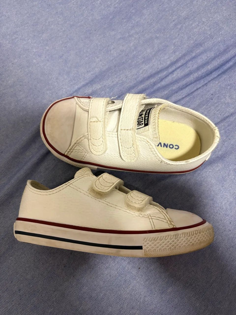 Tênis infantil all star branco tamanho 22 Calçados Para Bebês