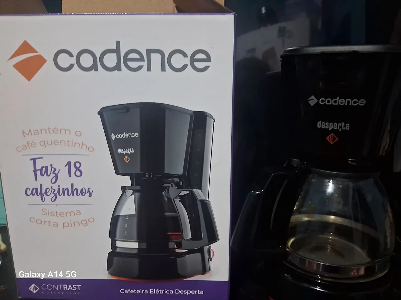 Cafeteira Elétrica Cadence Desperta