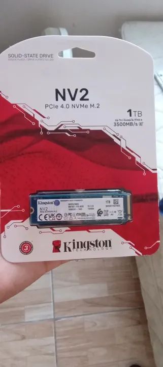 Nvme "N2" 1TB novo lacrado e com nota fiscal 350 