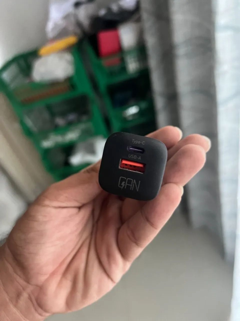 Carregador Essager GaN 20W USB-C e USB-A - Mini e Rápido - Foto 2