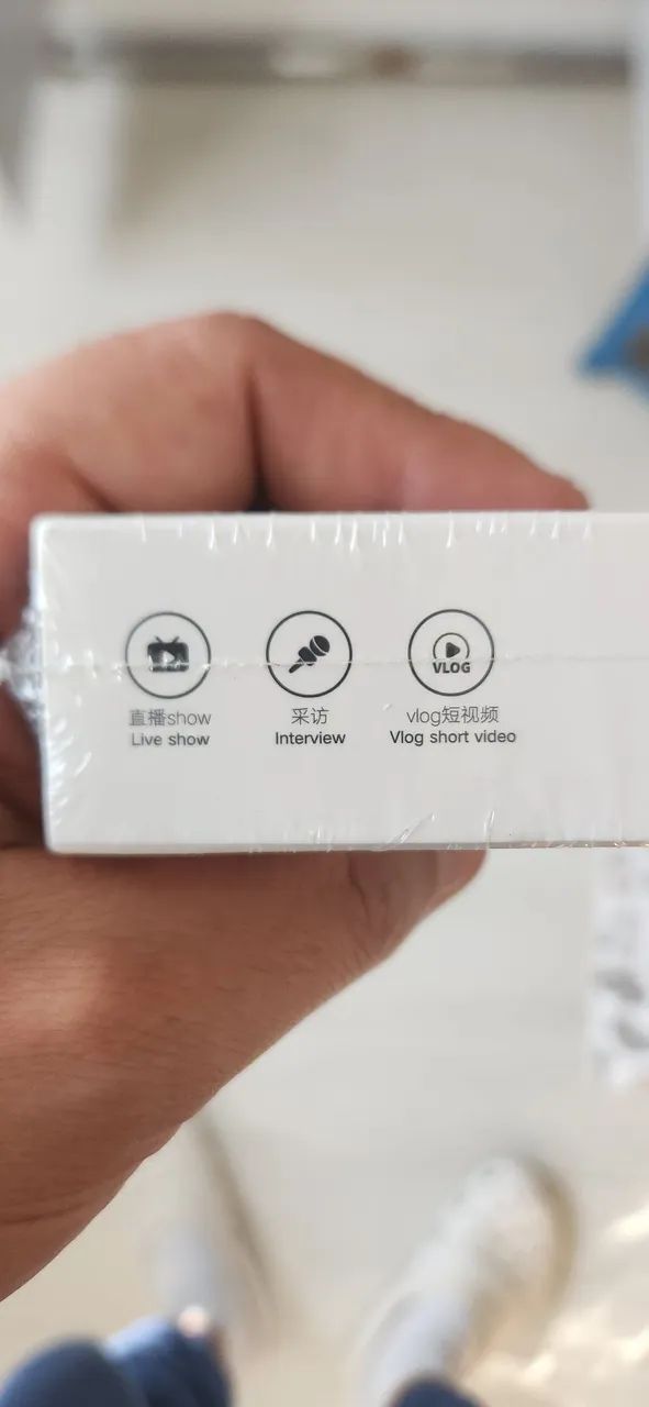 Microfone Sem Fio K11 para Celular - Ideal para Vlog e Lives - Foto 2