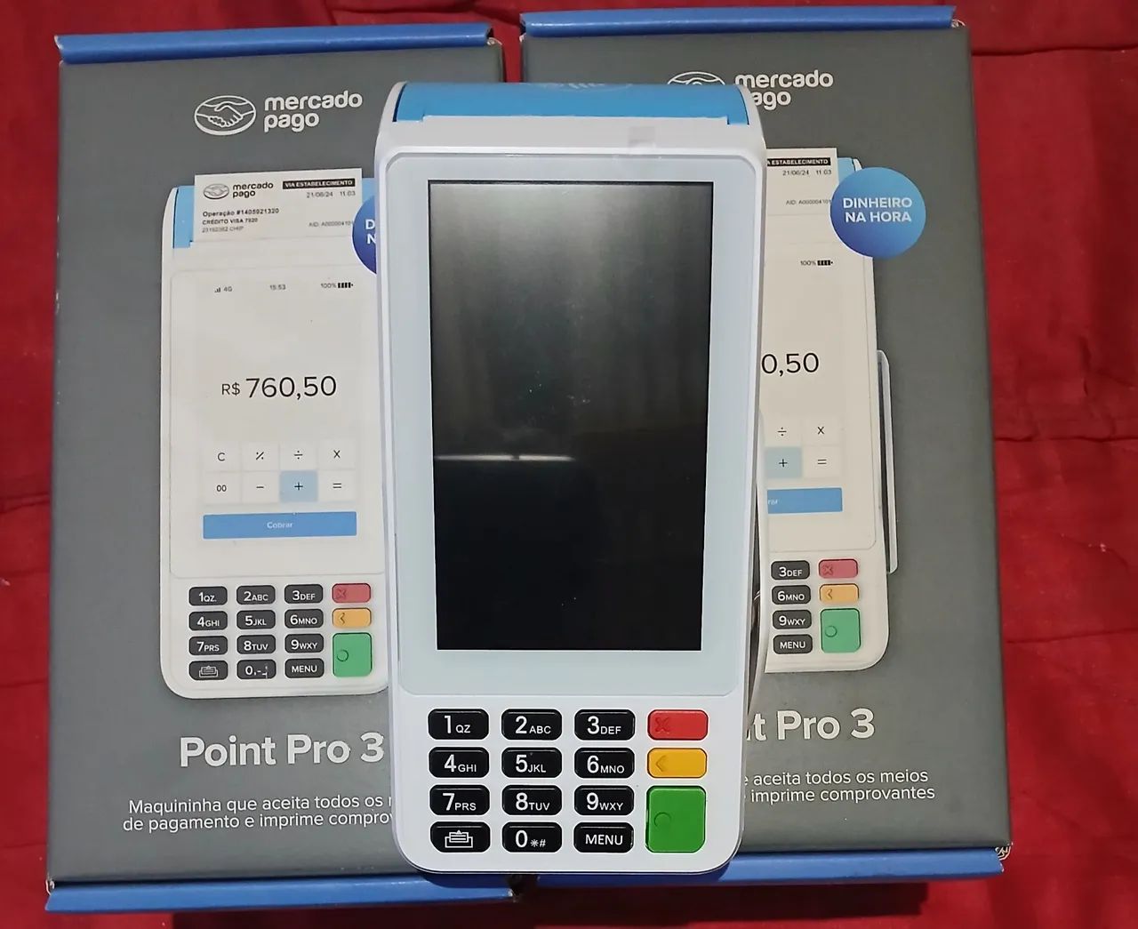 Point Pro 3 Mercado Pago - Maquininha de Cartão