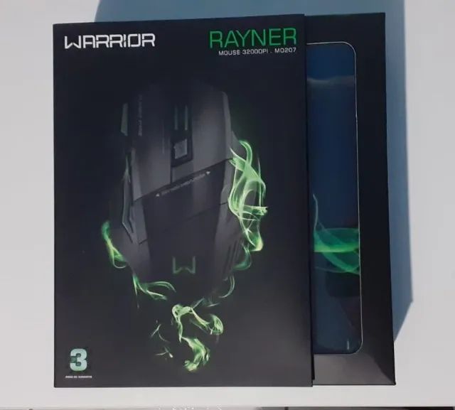 Mouse Gamer Rayner 3200DPI - Warrior