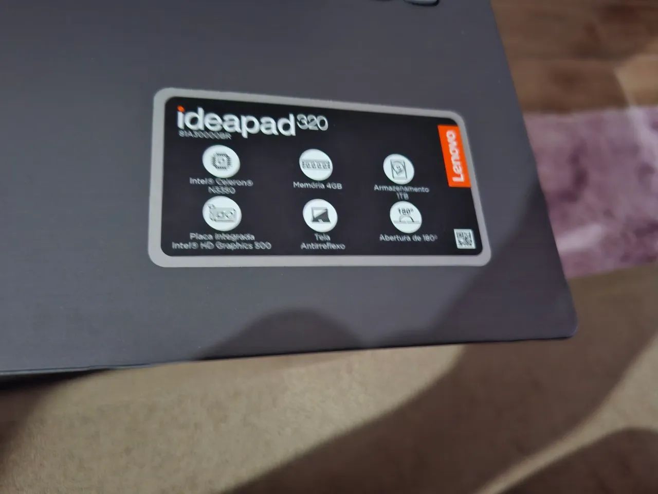 Notebook Lenovo Ideapad 320 - 4GB RAM - 1TB HD