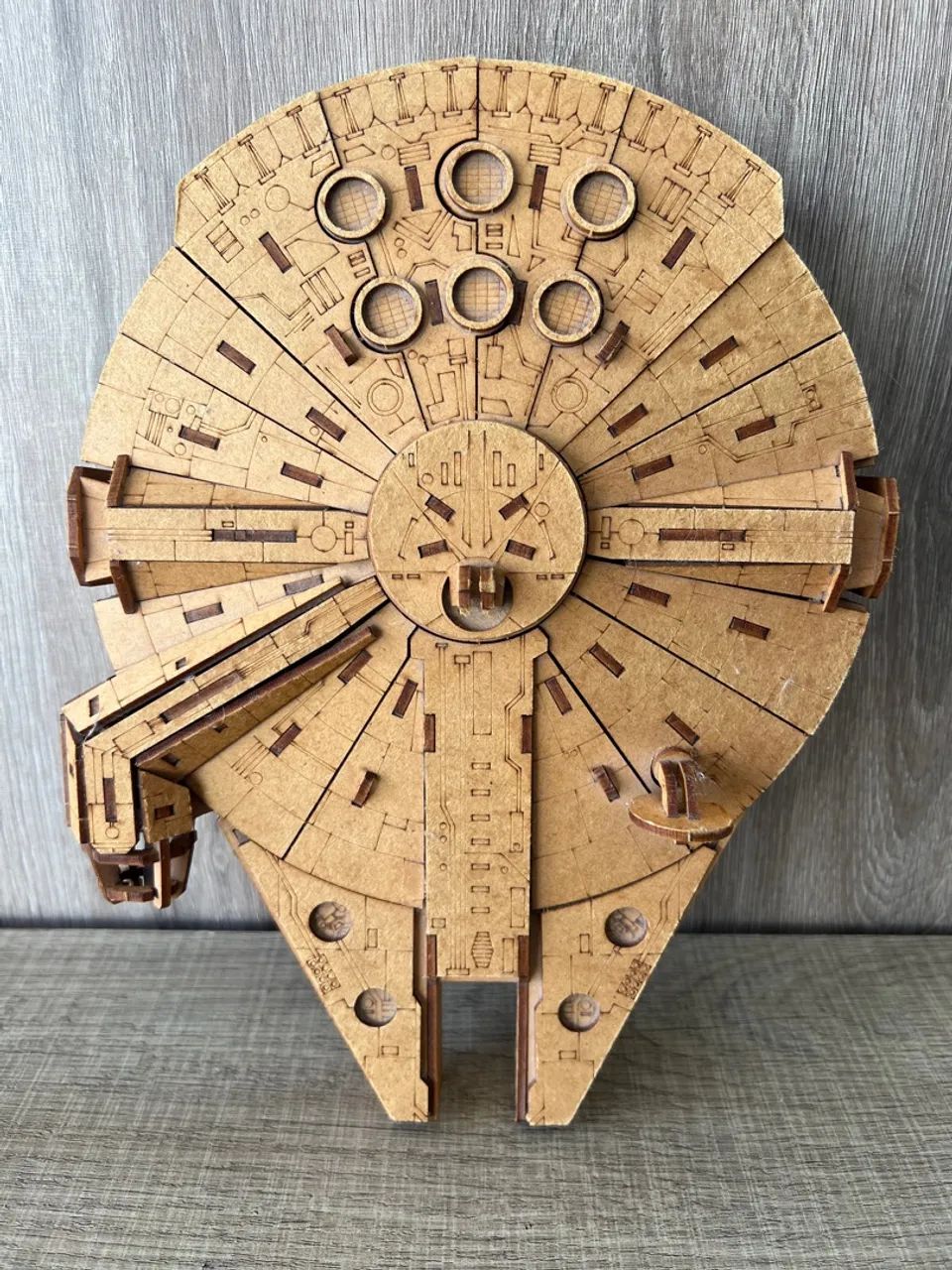 Nave Millennium Falcon em Mdf Star Wars - Campinas sp  - Foto 3
