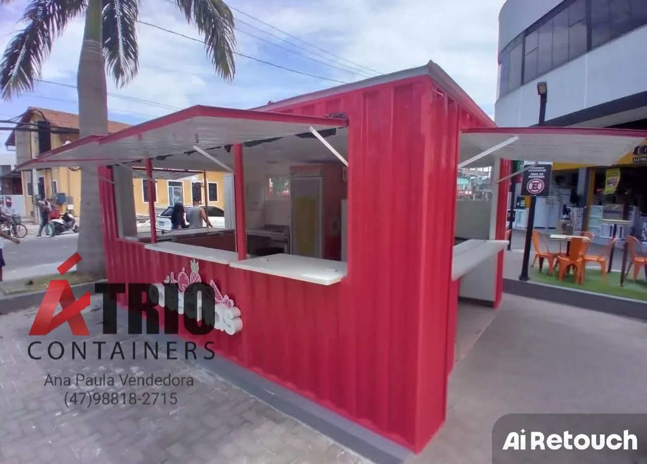 Container para Comércio Desmontável