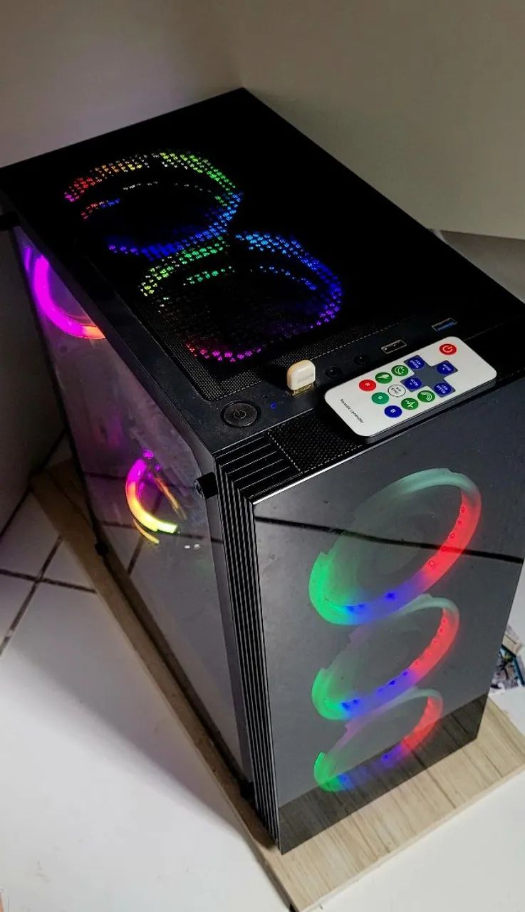 PC Gamer Completo - i5 7ª Geração + GTX 1060 6GB + 16GB RAM + RGB, - Foto 3