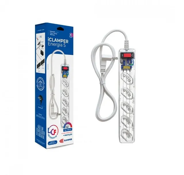 Filtro de Linha + Dps Iclamper Energia 5 
