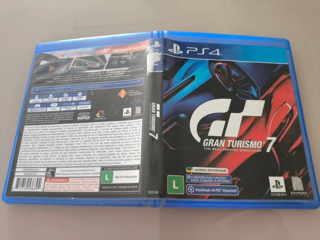 Gran Turismo 7 - Ps4 Somente Capa sem CD DE JOGO  - Foto 2