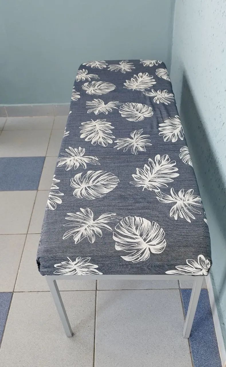 Banco com capa decorativa para área externa - Foto 2