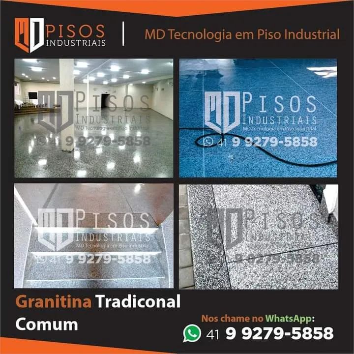 Pisos revestimento granulite 